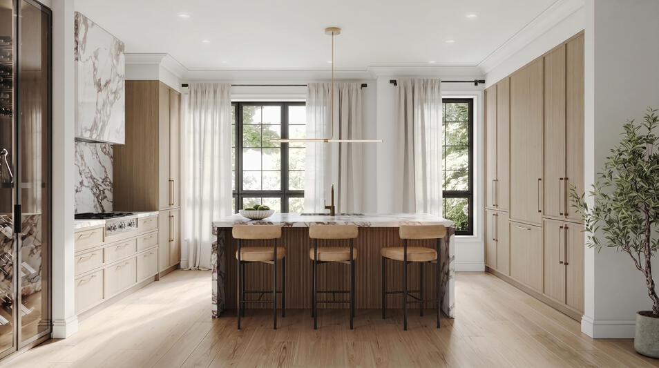 Abacot Hill Sherwood Forrest in Mississauga by Hallett Homes kitchen